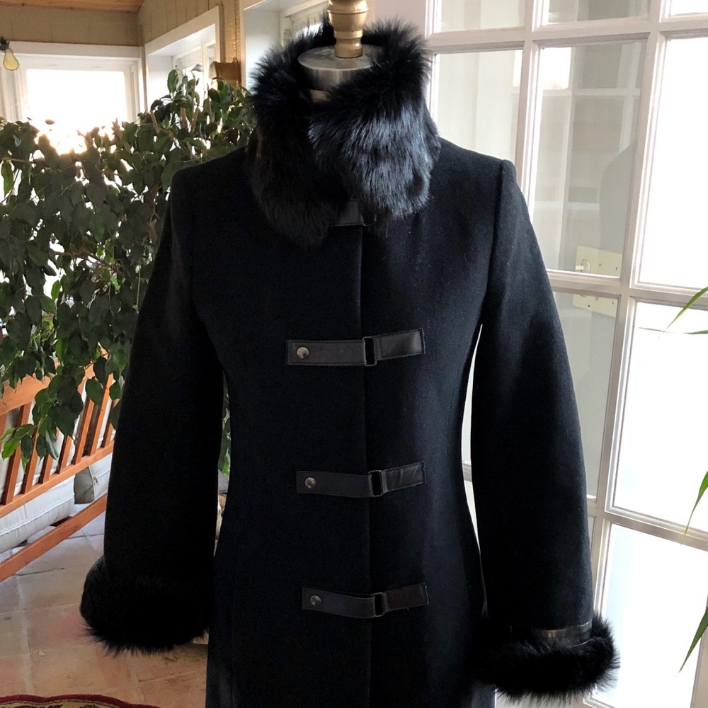 Mackage Wool/Fur Coat